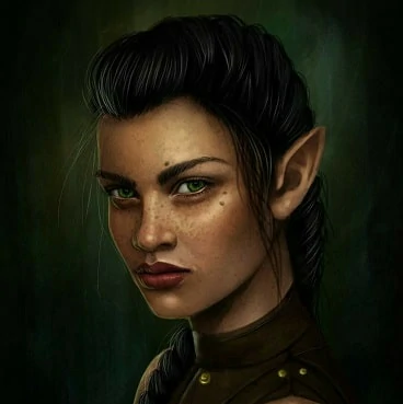 half  elf pathfinder female