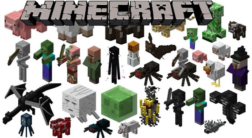 Minecaft Guide to Creatures – Equid, Bovid, and Utility Mobs